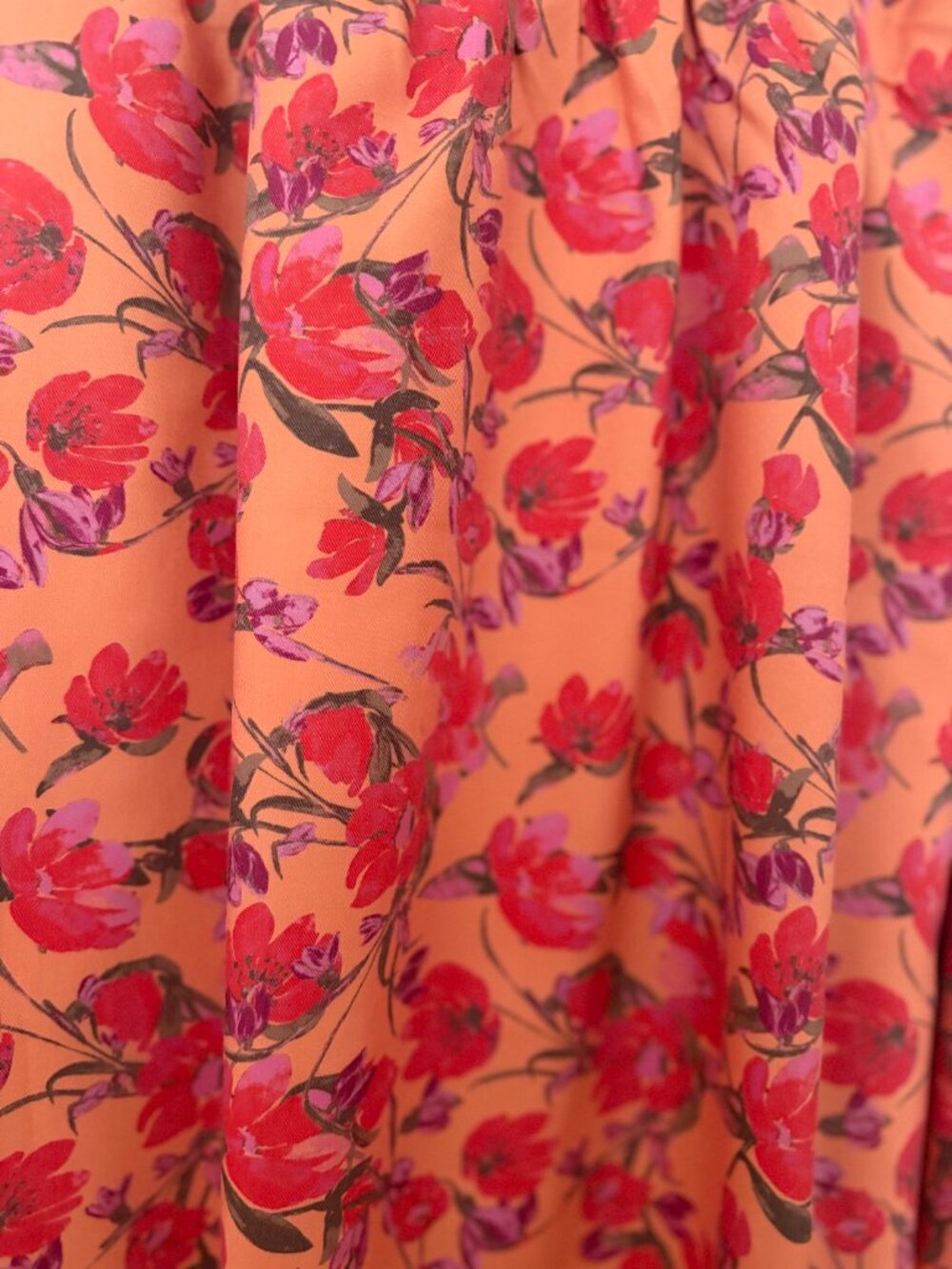 Louna Floral Smocked Midi Dress - Picture 2 of 10
